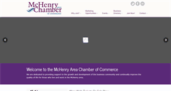 Desktop Screenshot of mchenrychamber.com